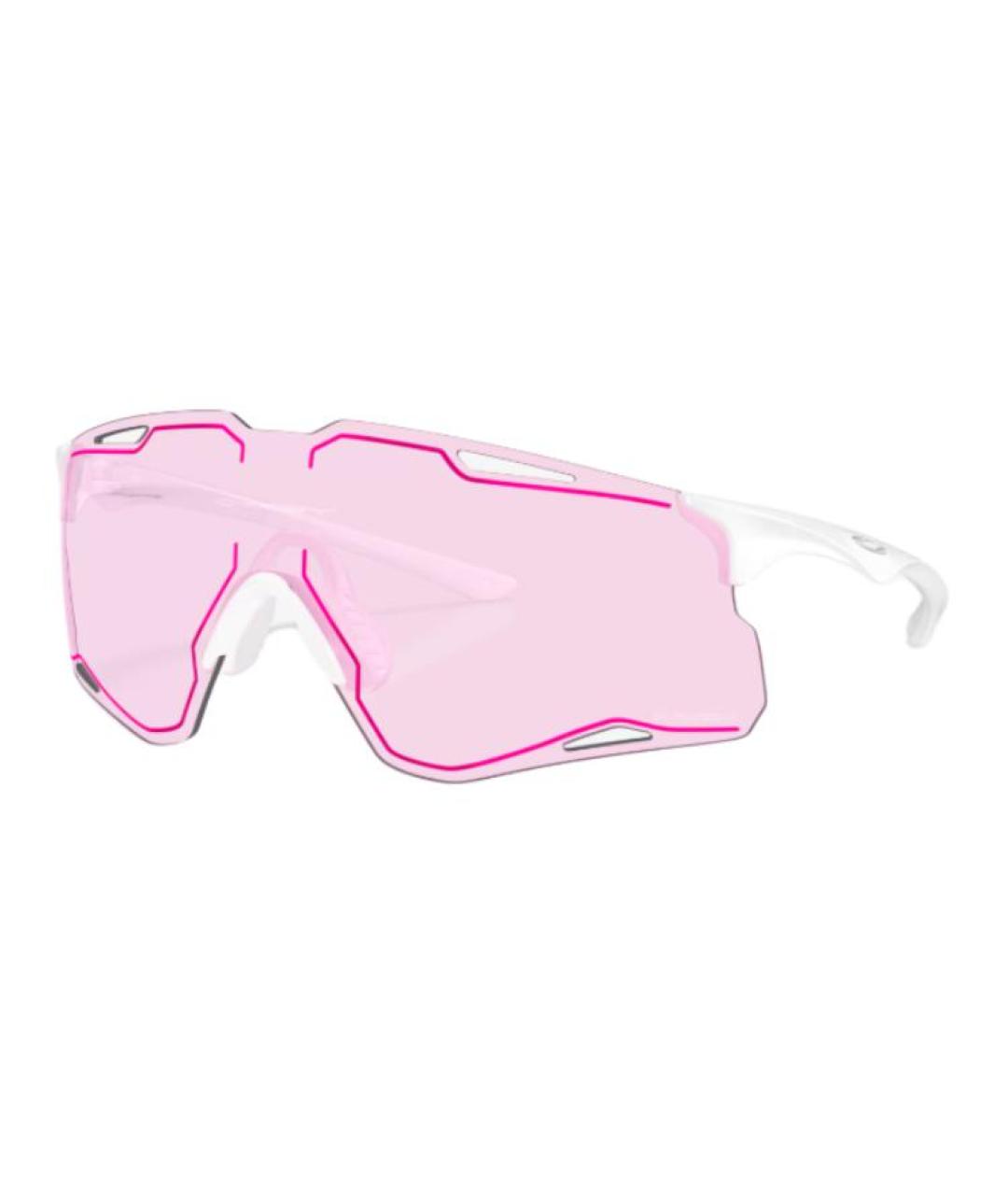 OAKLEY Белые пластиковые солнцезащитные очки, фото 1