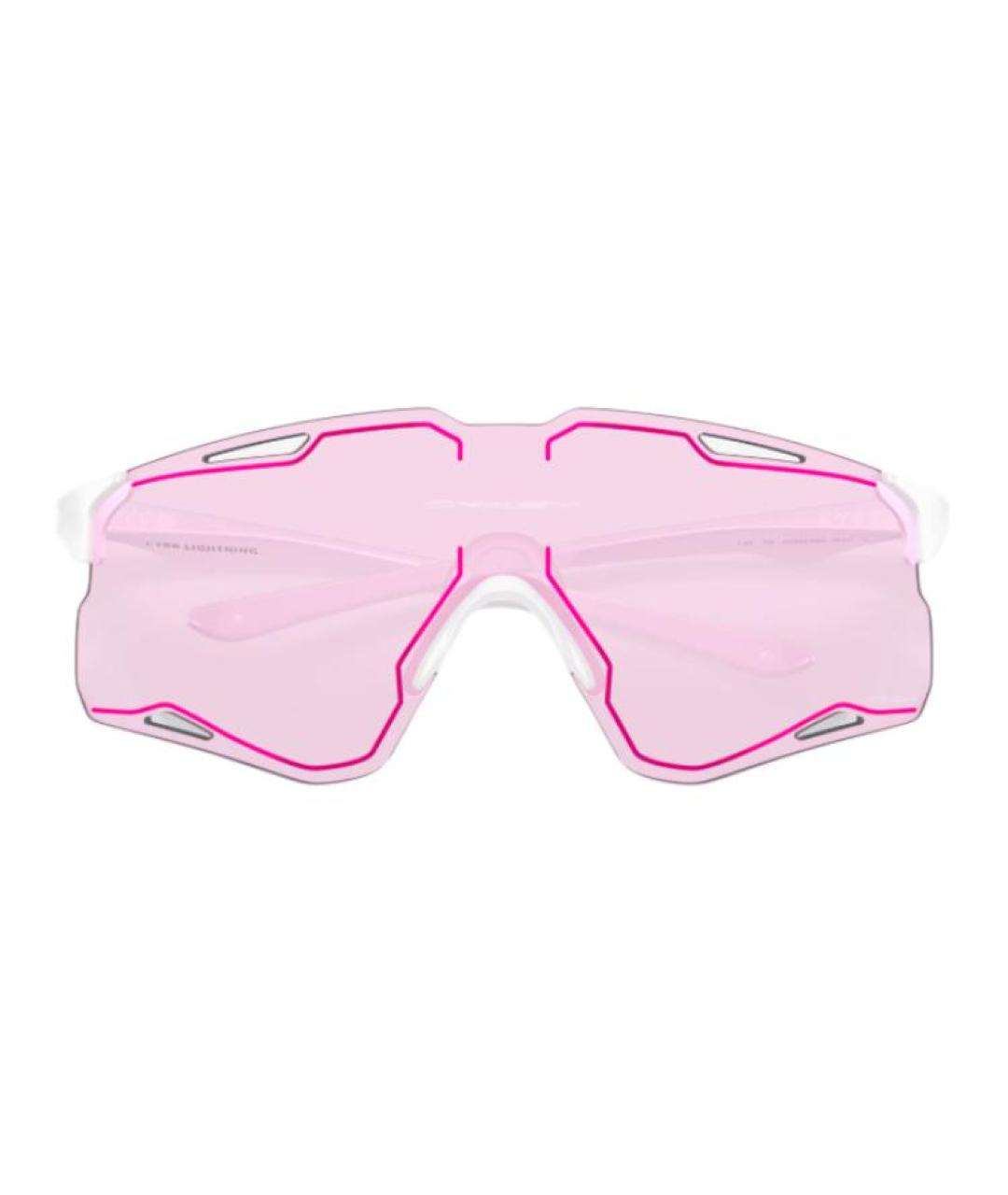 OAKLEY Белые пластиковые солнцезащитные очки, фото 4