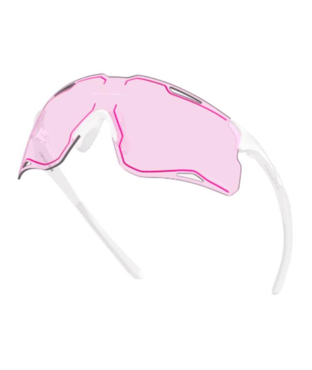 OAKLEY Белые пластиковые солнцезащитные очки, фото 5