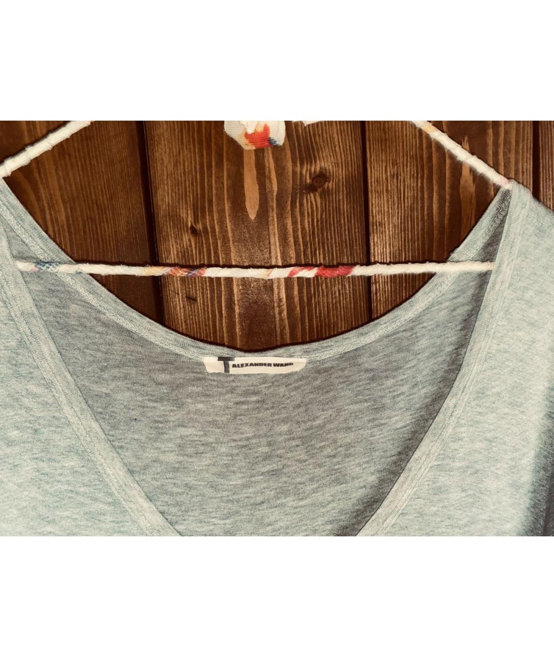 ALEXANDER WANG Серое платье, фото 3