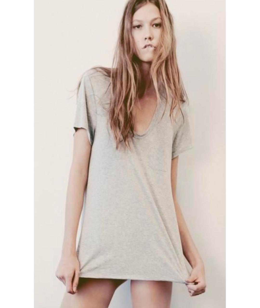 ALEXANDER WANG Серое платье, фото 7