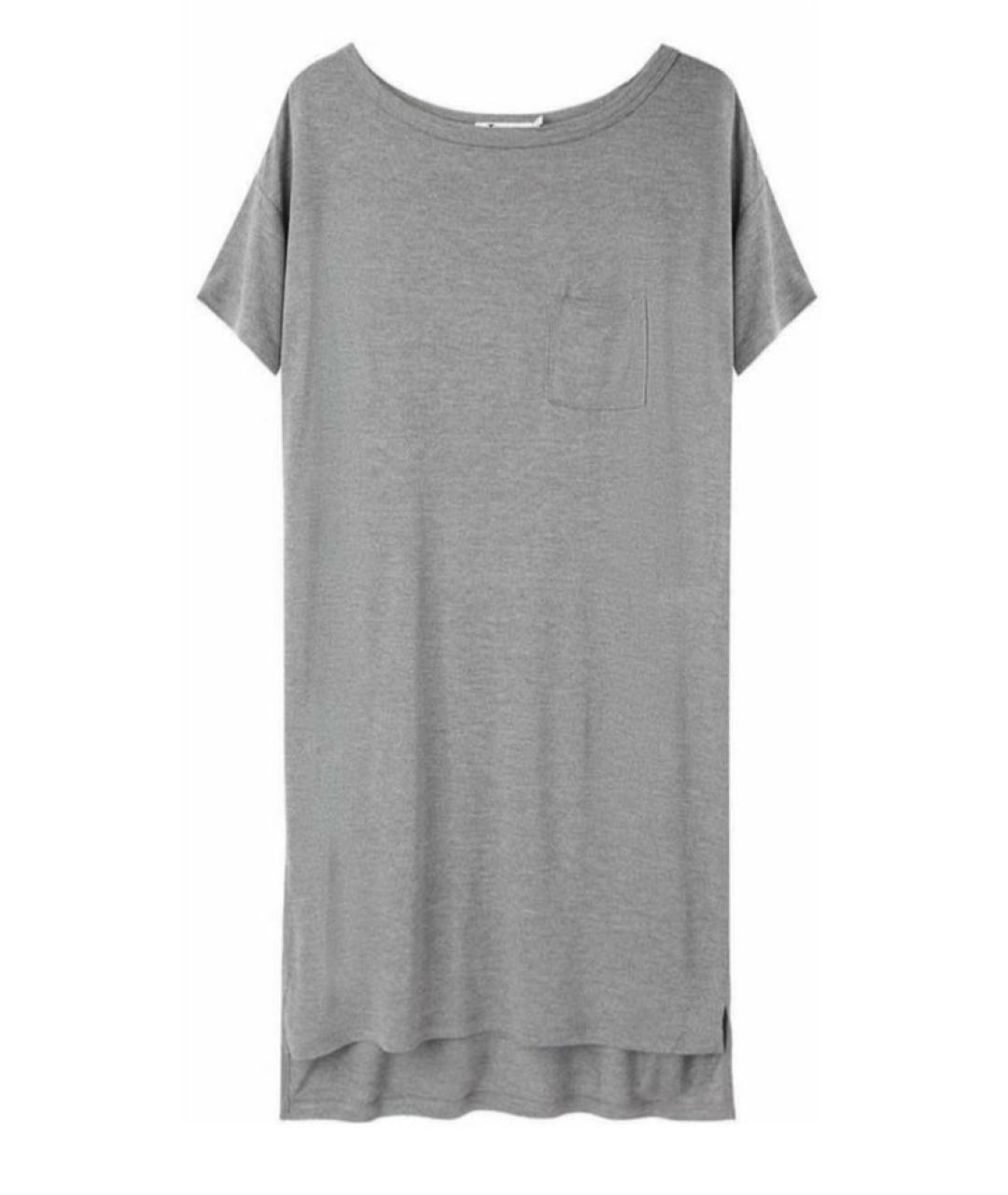 ALEXANDER WANG Серое платье, фото 9