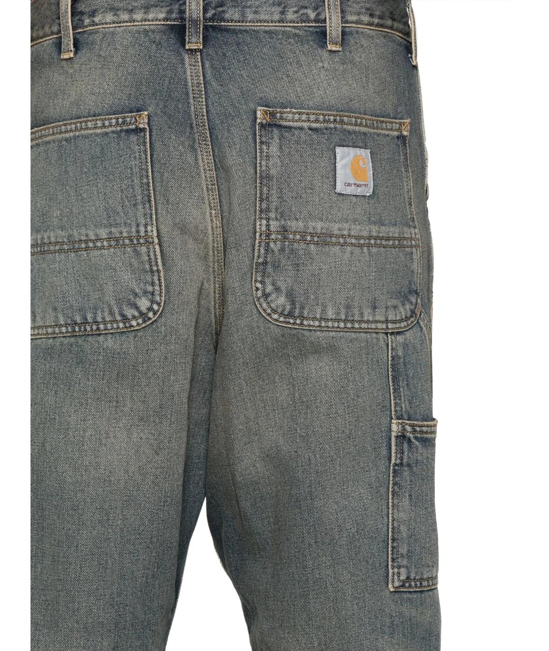 CARHARTT WIP Хлопковые прямые джинсы, фото 3