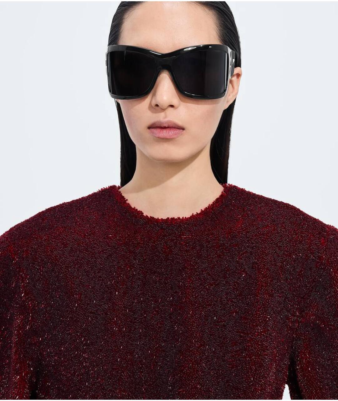 BOTTEGA VENETA Черные солнцезащитные очки, фото 4