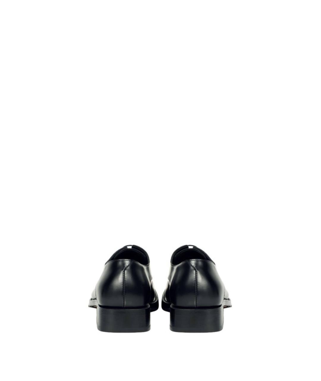 BOTTEGA VENETA Черные кожаные туфли, фото 4