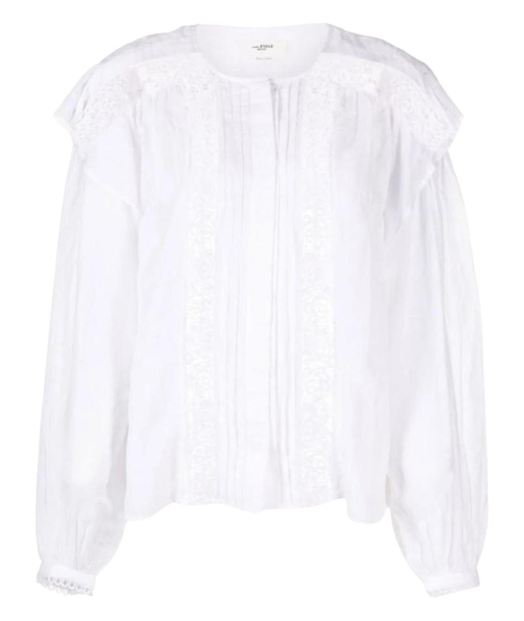 ISABEL MARANT ETOILE Белая хлопковая блузы, фото 1