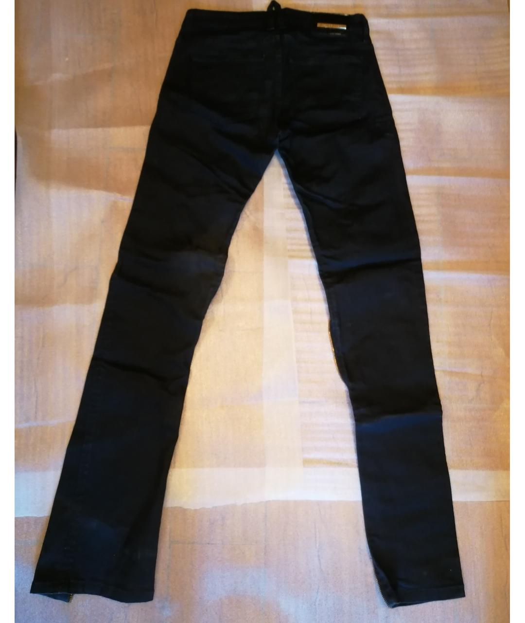 CAMILLA AND MARC Черные хлопко-эластановые джинсы слим, фото 7