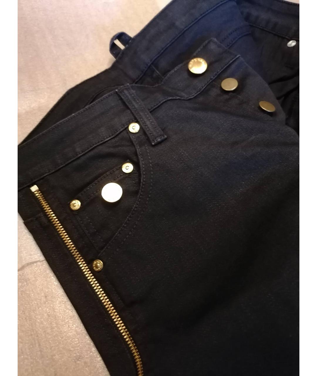 CAMILLA AND MARC Черные хлопко-эластановые джинсы слим, фото 2