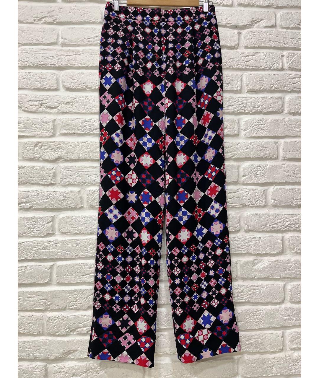 EMILIO PUCCI Мульти вискозные брюки широкие, фото 8