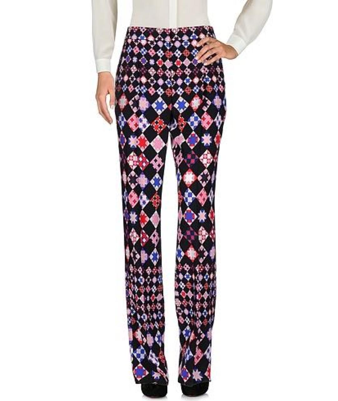 EMILIO PUCCI Мульти вискозные брюки широкие, фото 7