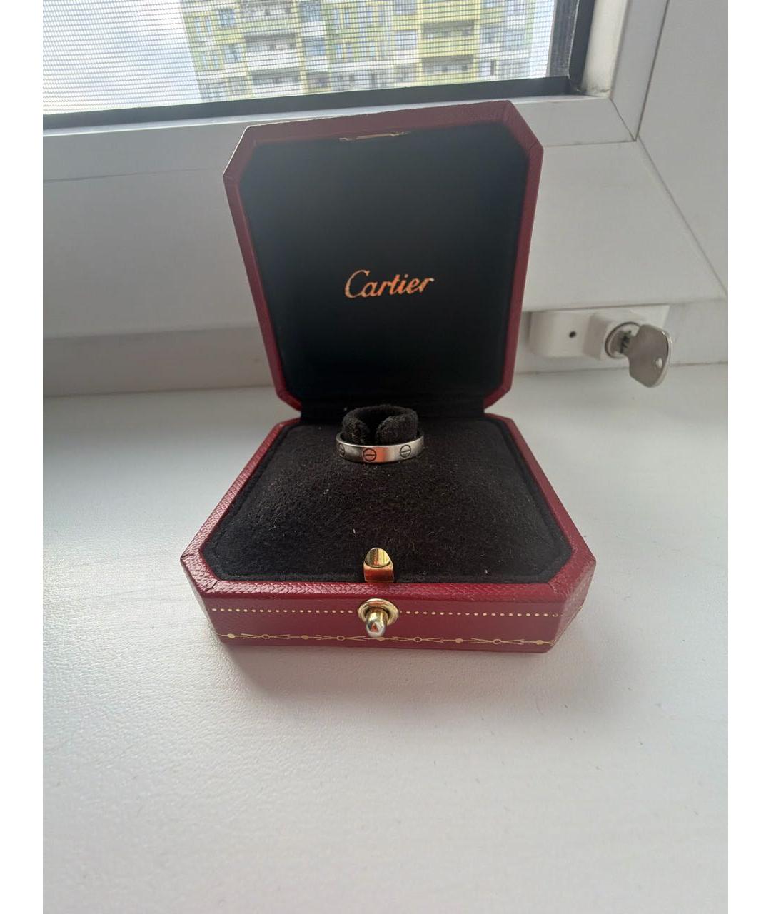 CARTIER Серебряное кольцо из белого золота, фото 3