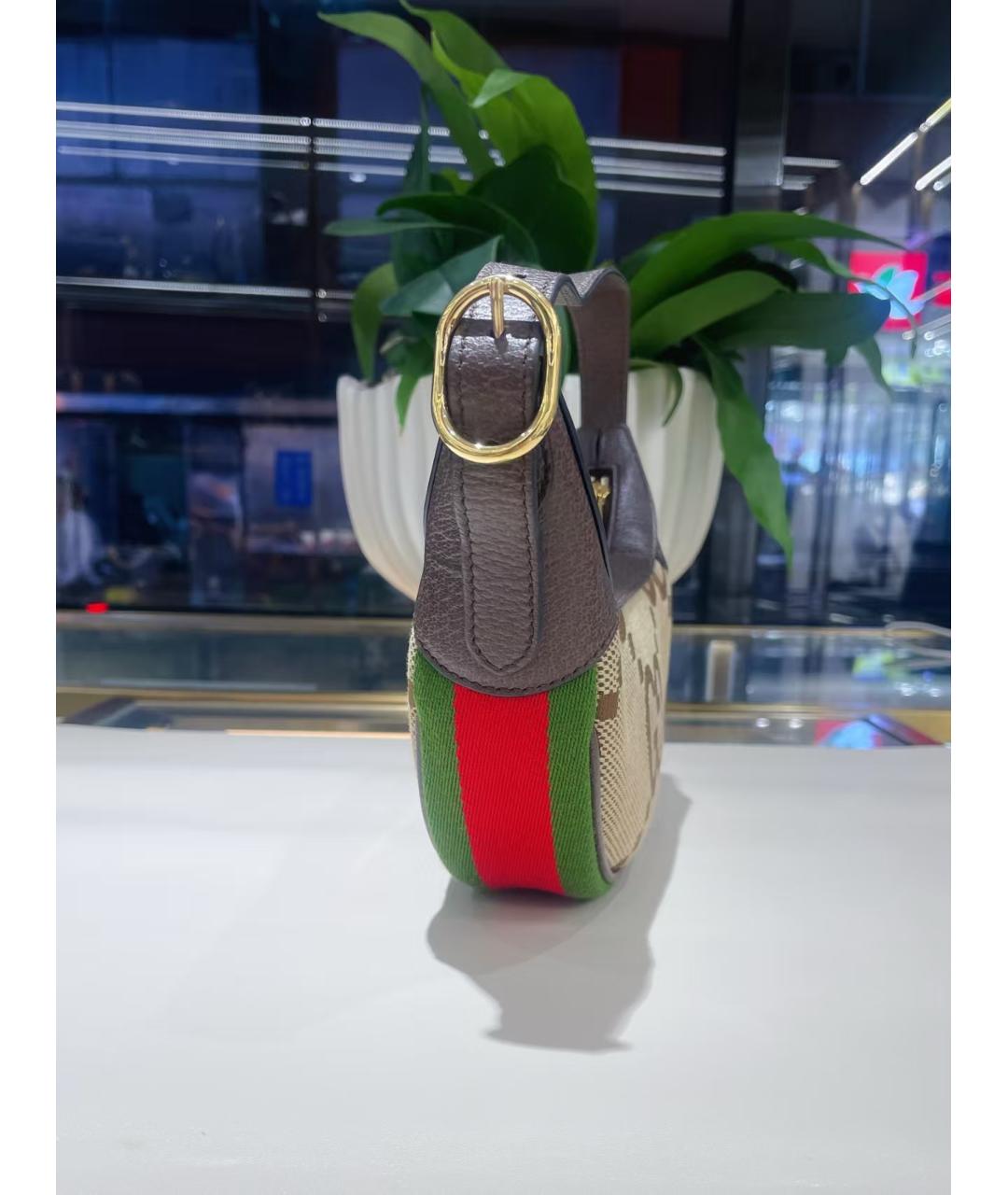 GUCCI Коричневая сумка через плечо, фото 3