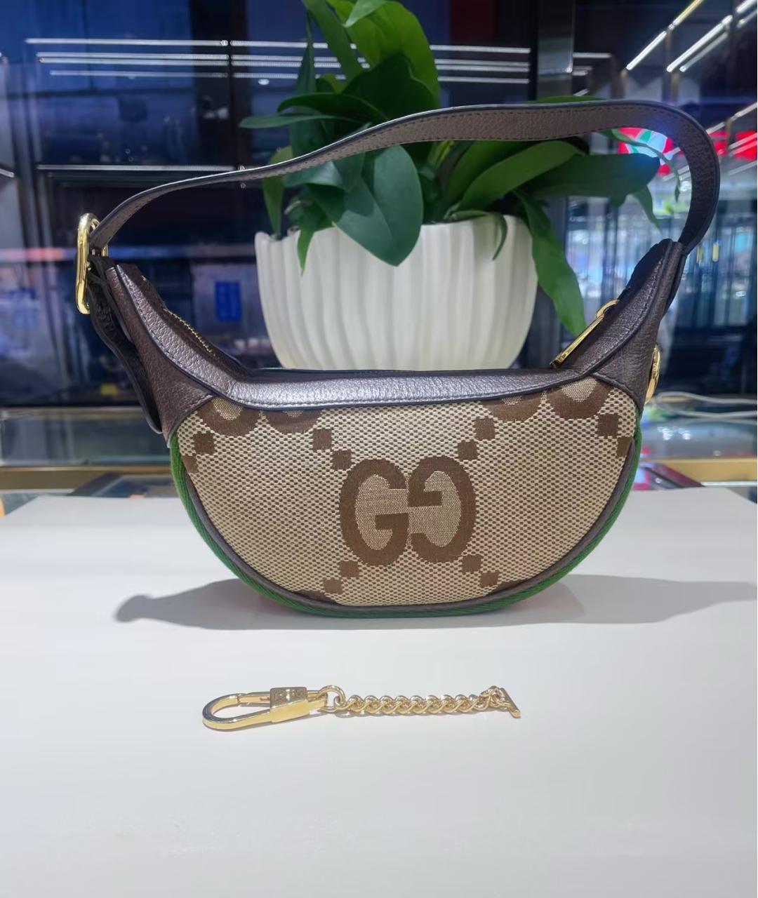 GUCCI Коричневая сумка через плечо, фото 2