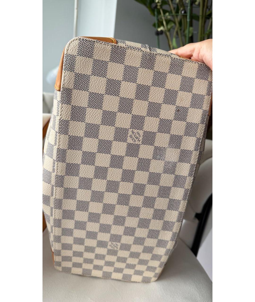 LOUIS VUITTON Бежевая сумка тоут из канвы, фото 6