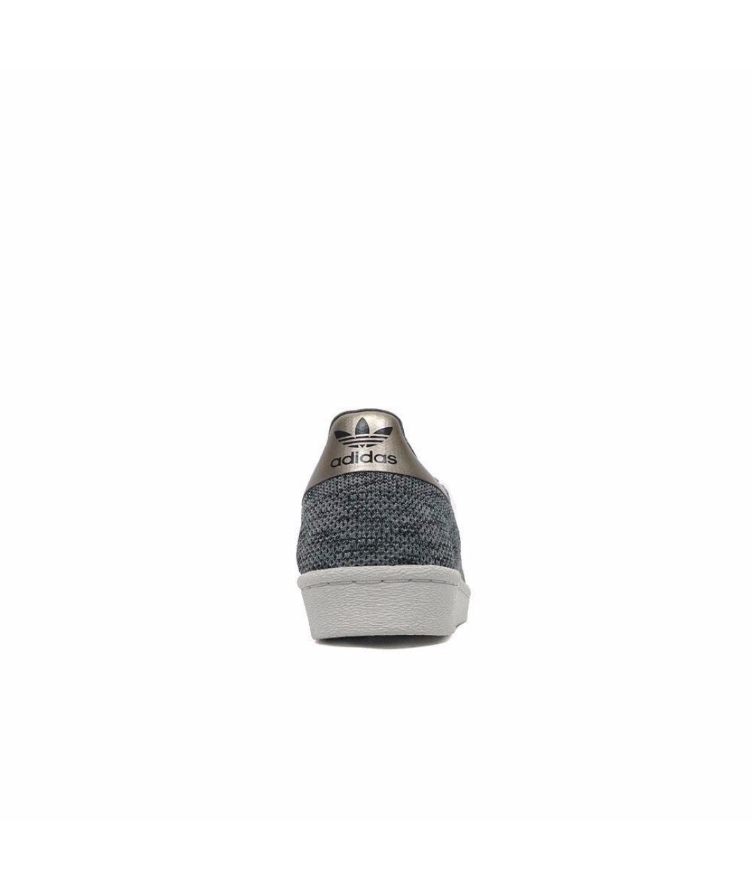 ADIDAS Серые текстильные низкие кроссовки / кеды, фото 4
