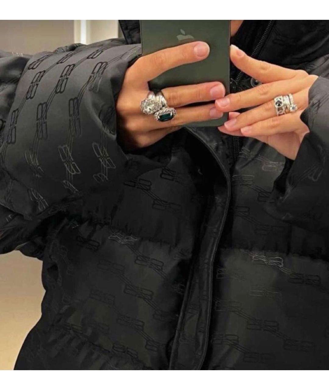 BALENCIAGA Черная куртка, фото 4