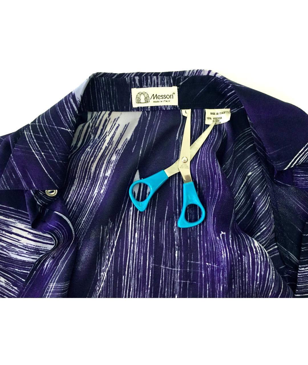 Messori Фиолетовая кэжуал рубашка, фото 3