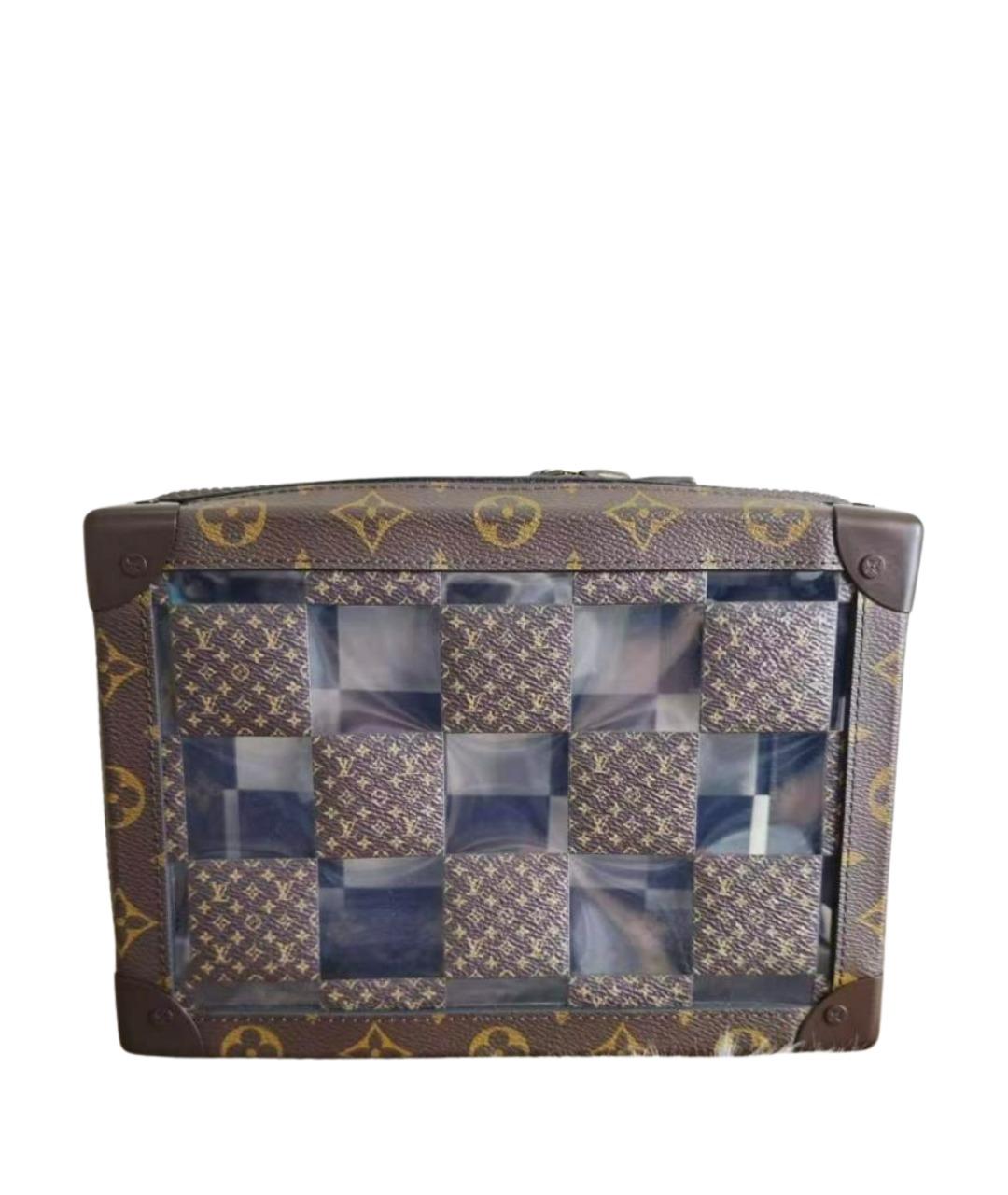 LOUIS VUITTON Коричневая сумка через плечо из канвы, фото 1