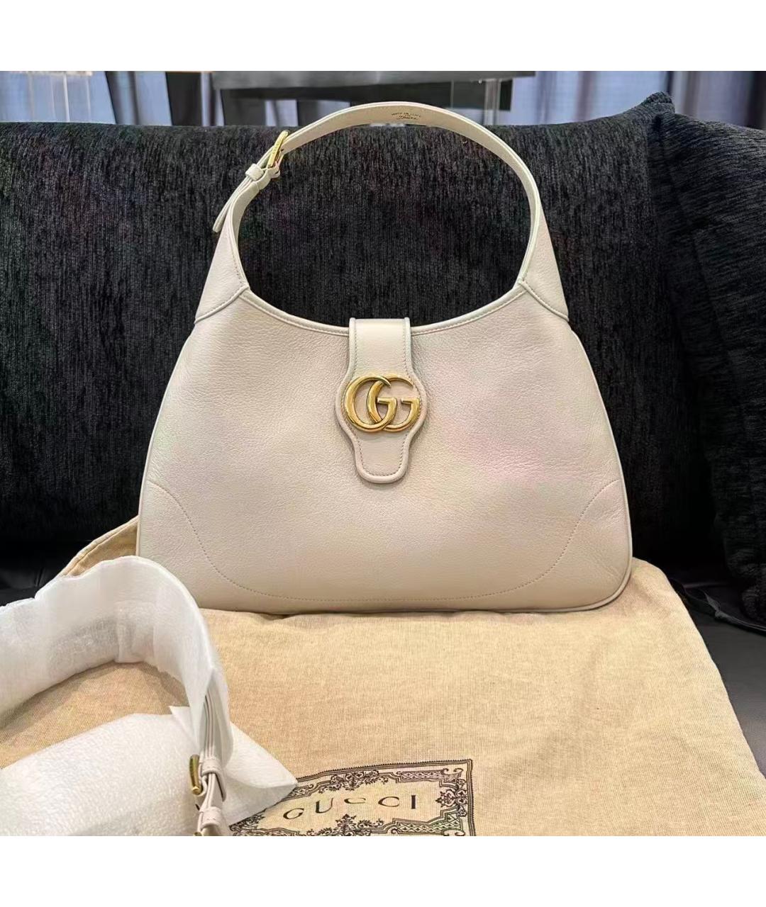 GUCCI Белая сумка с короткими ручками, фото 2