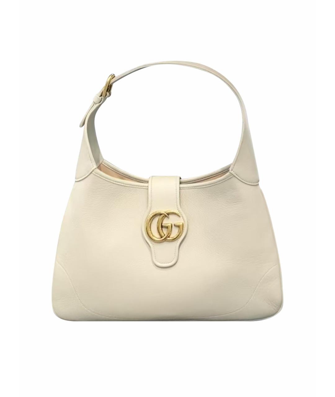 GUCCI Белая сумка с короткими ручками, фото 1