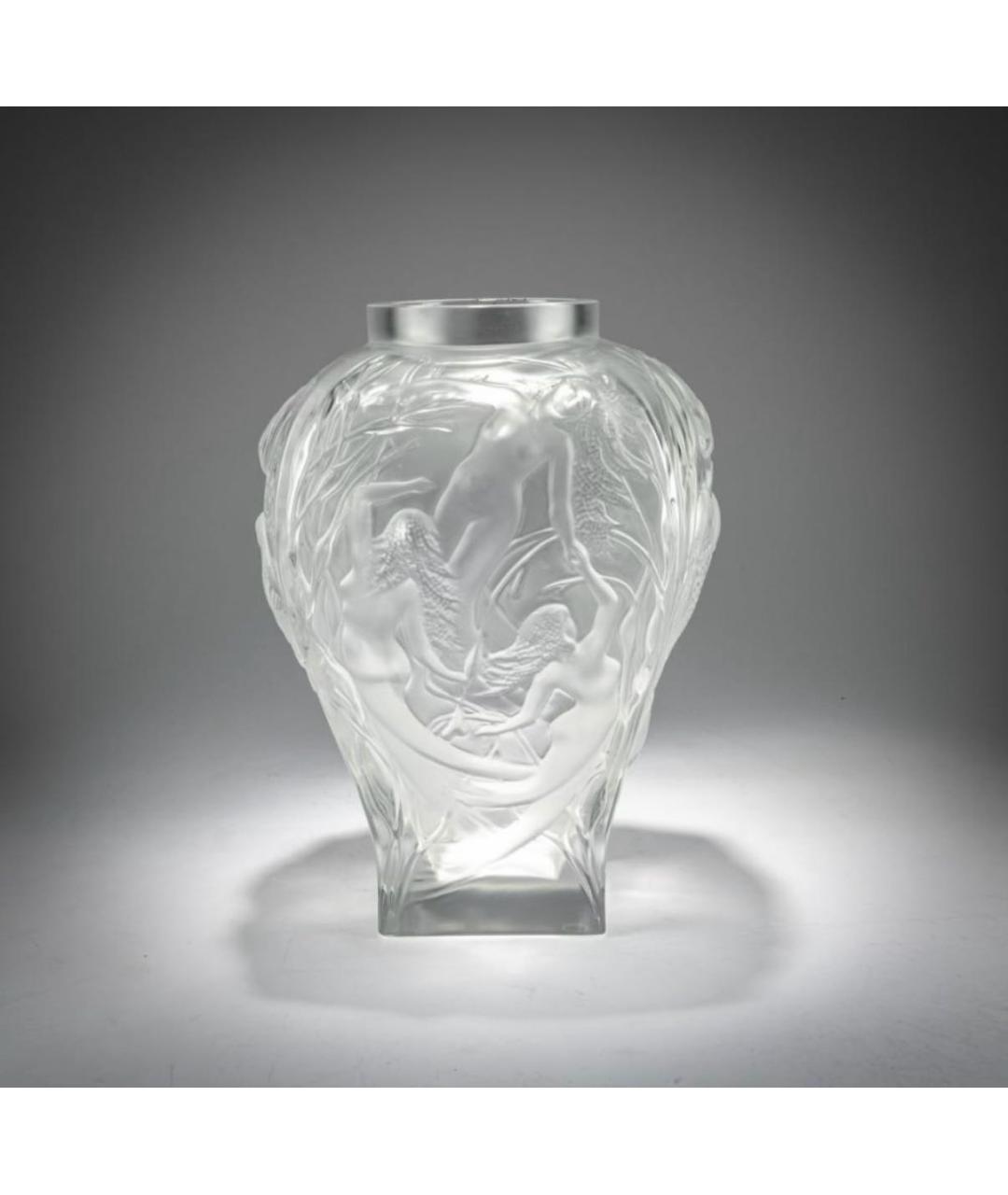 LALIQUE Прозрачная ваза, фото 4