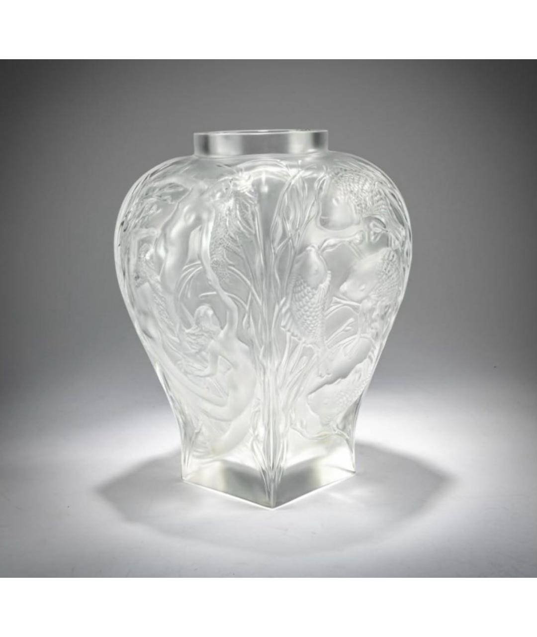 LALIQUE Прозрачная ваза, фото 2