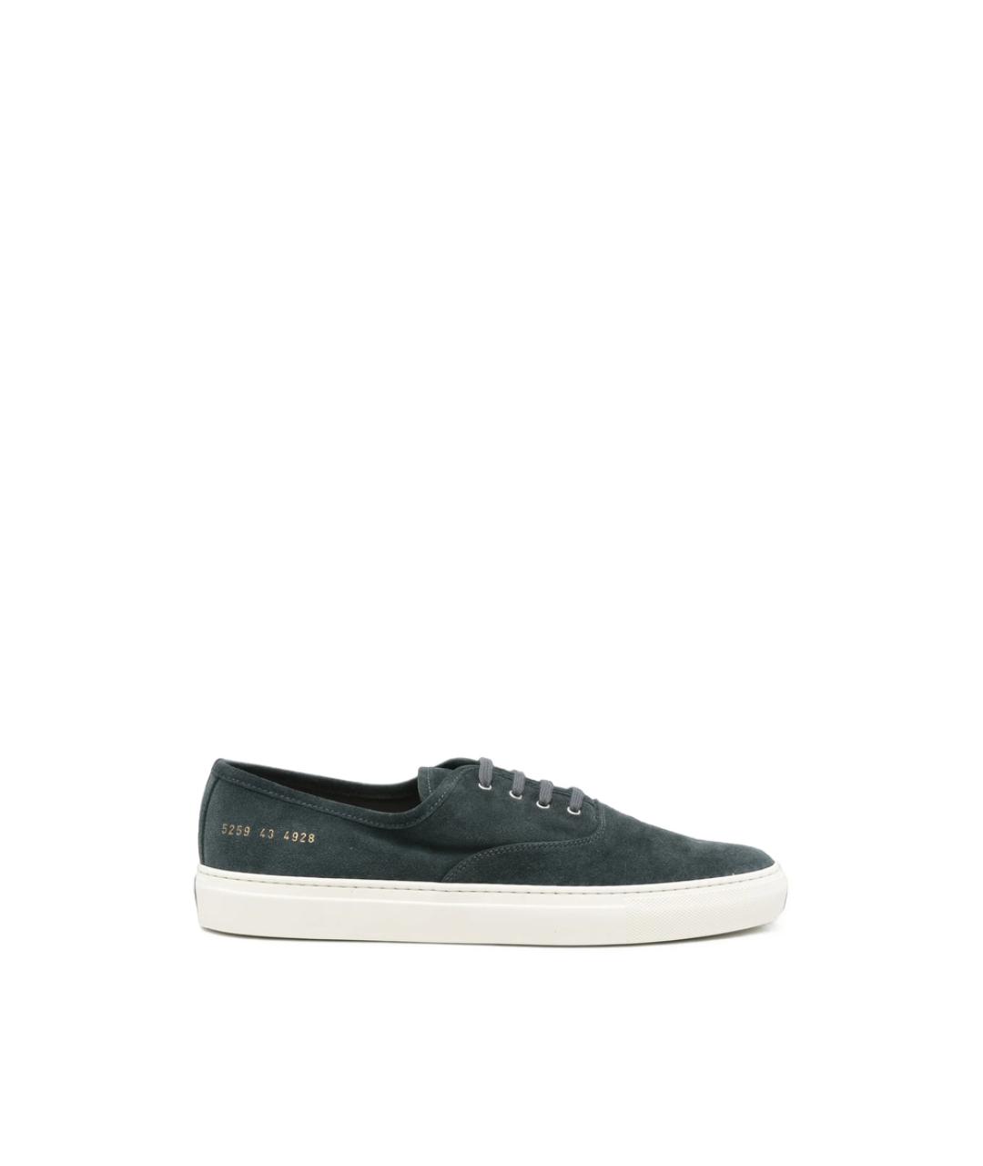 COMMON PROJECTS Синие низкие кроссовки / кеды, фото 1