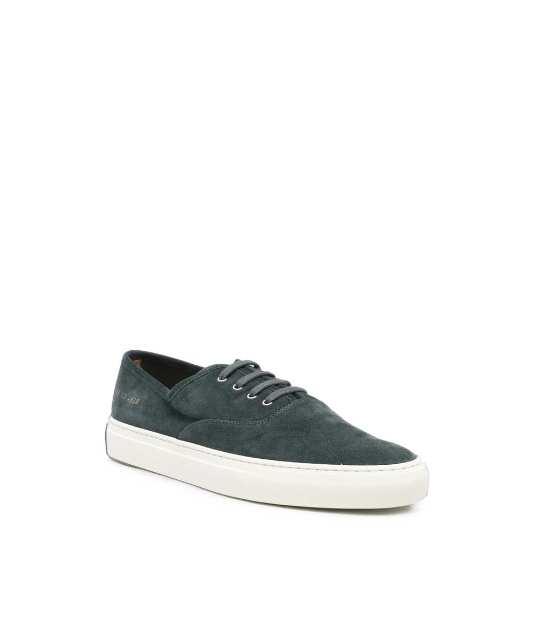 COMMON PROJECTS Синие низкие кроссовки / кеды, фото 4