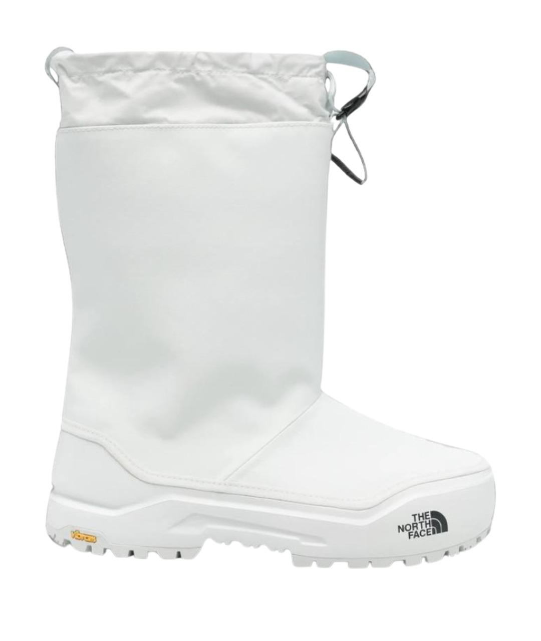 THE NORTH FACE Белые синтетические высокие ботинки, фото 1