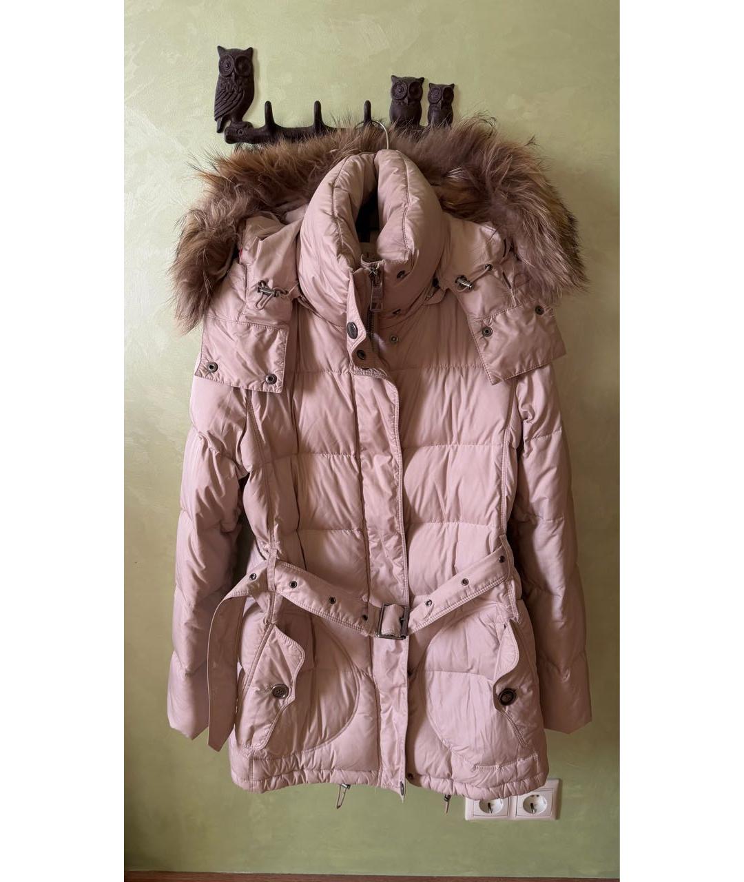 BURBERRY Бежевый пуховик, фото 4
