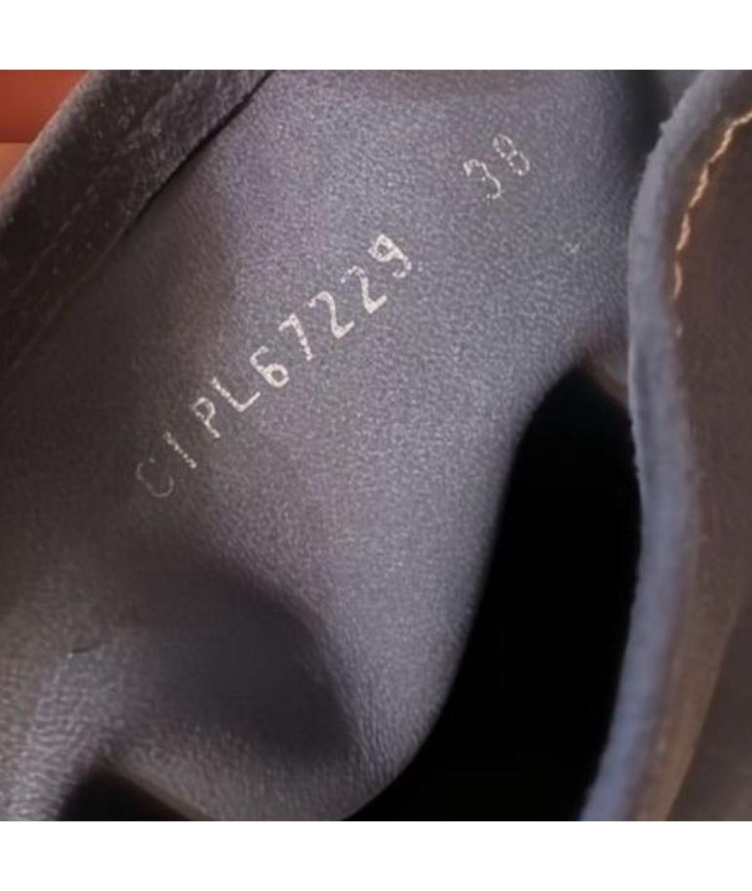 STUART WEITZMAN Синие замшевые сапоги, фото 7