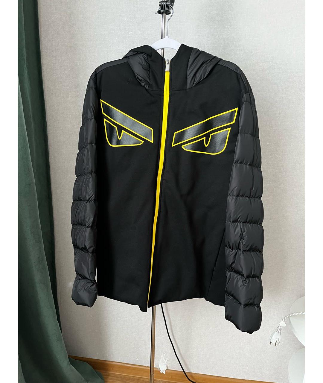 FENDI Черная куртка, фото 8
