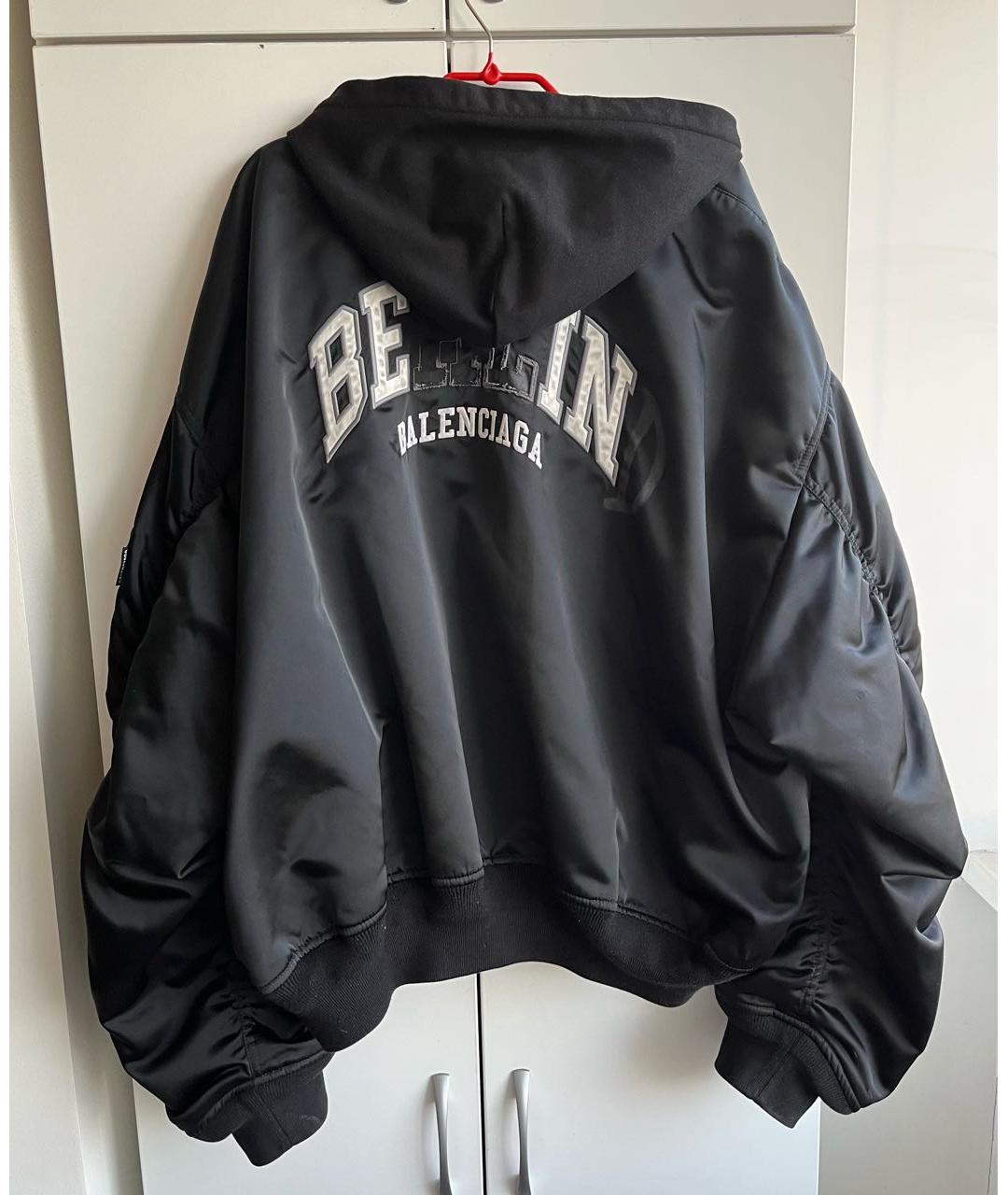 BALENCIAGA Черная куртка, фото 2