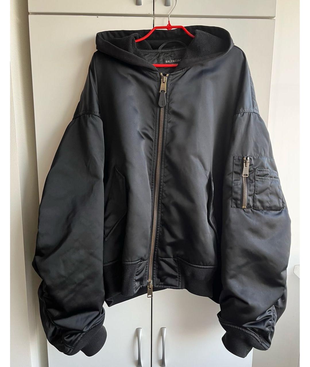 BALENCIAGA Черная куртка, фото 5