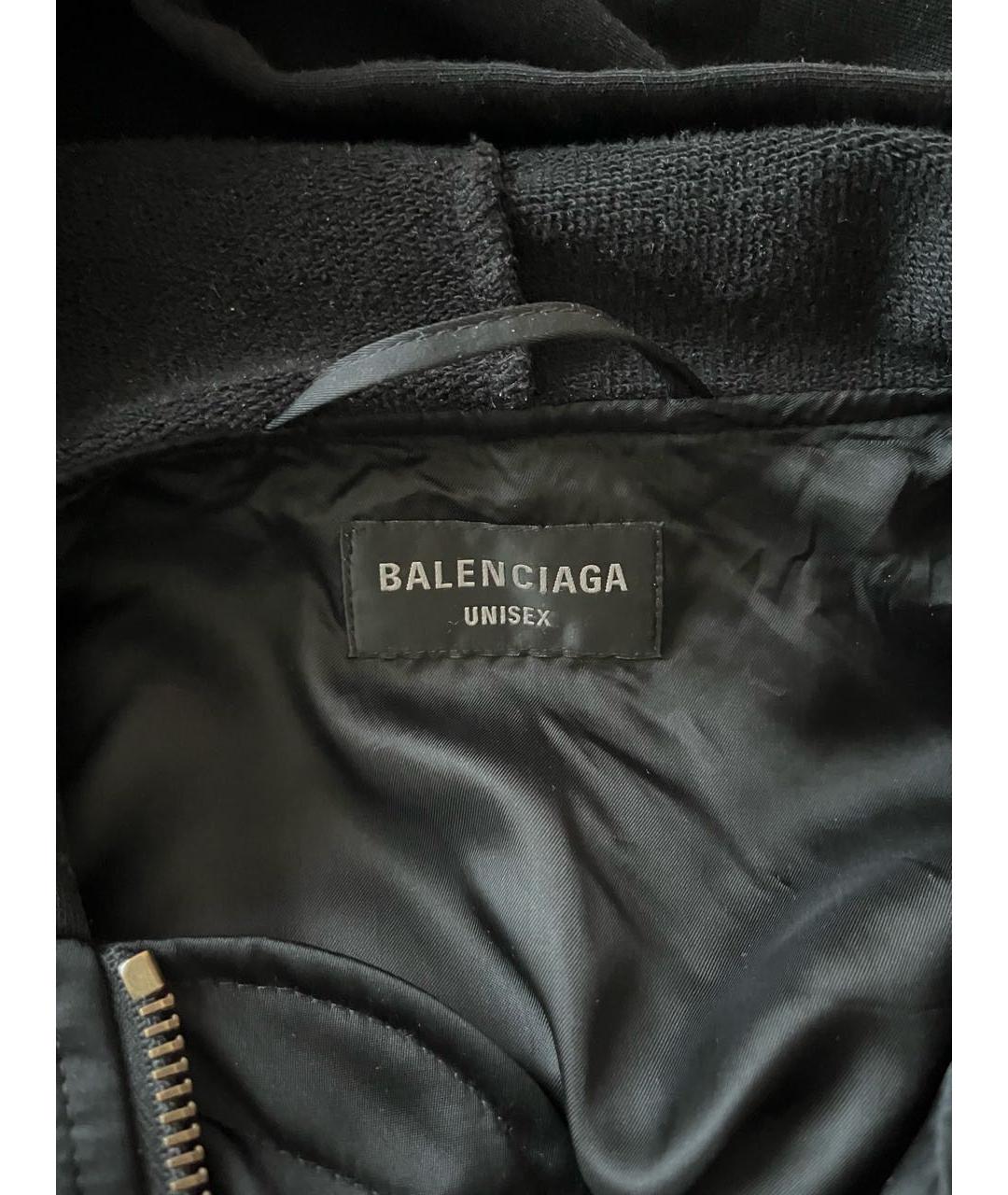 BALENCIAGA Черная куртка, фото 3
