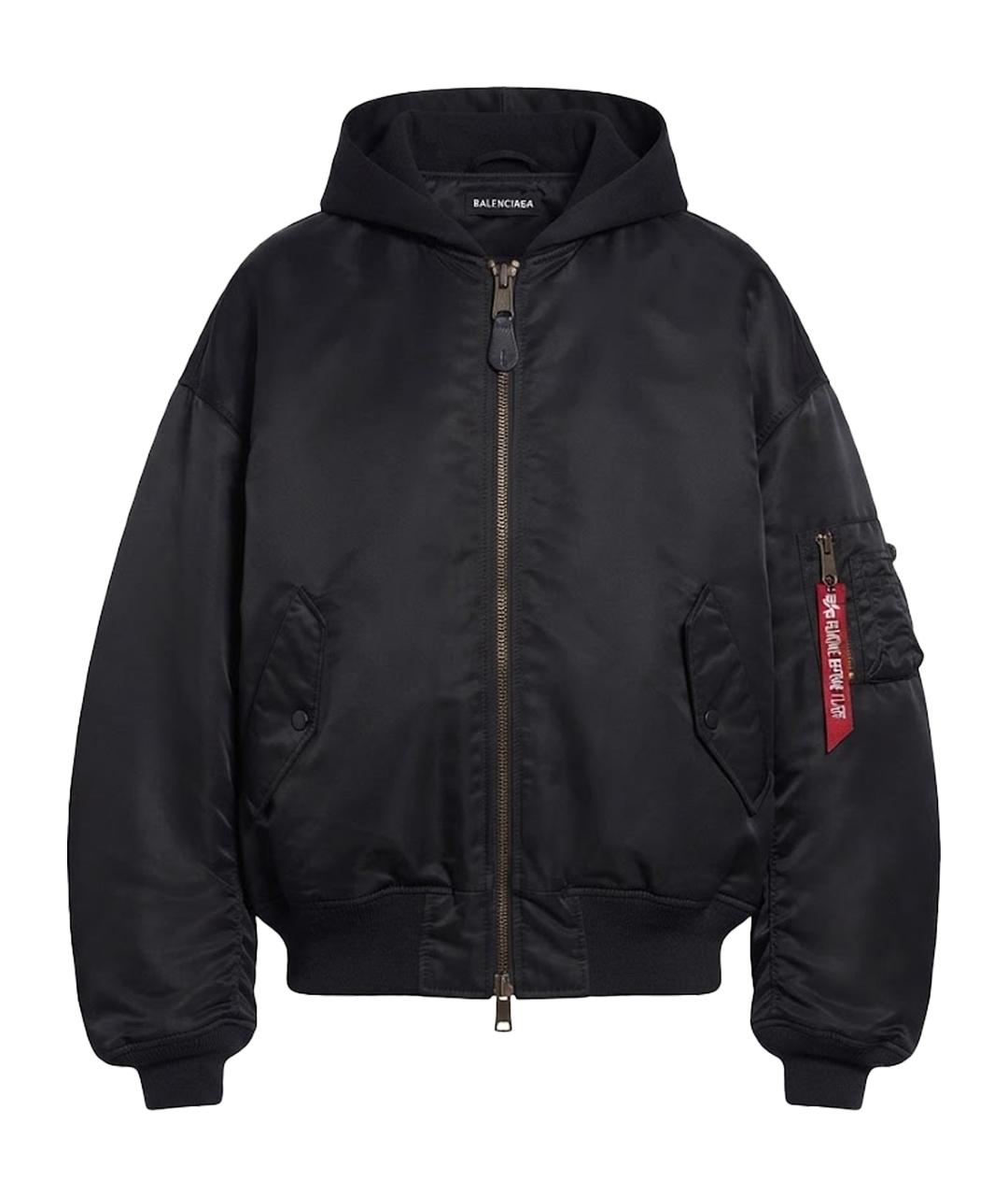 BALENCIAGA Черная куртка, фото 1