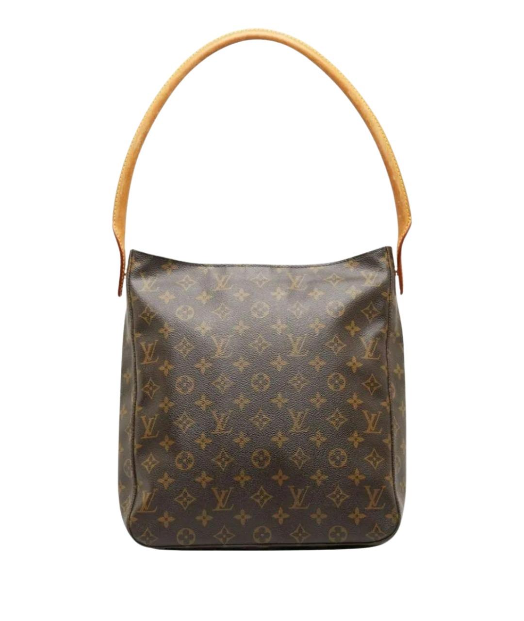 LOUIS VUITTON Коричневая сумка через плечо из канвы, фото 1