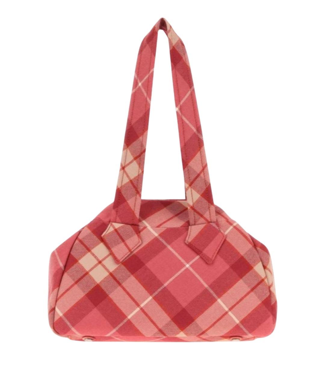 VIVIENNE WESTWOOD Мульти тканевая сумка с короткими ручками, фото 3
