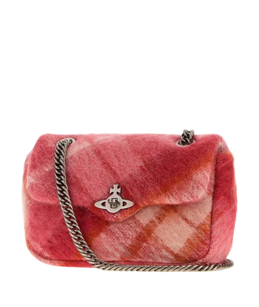 VIVIENNE WESTWOOD Мульти тканевая сумка с короткими ручками, фото 2