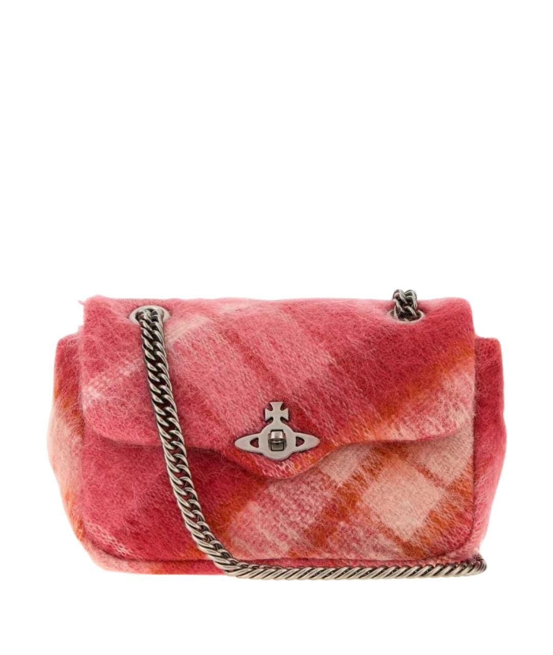 VIVIENNE WESTWOOD Мульти тканевая сумка с короткими ручками, фото 1