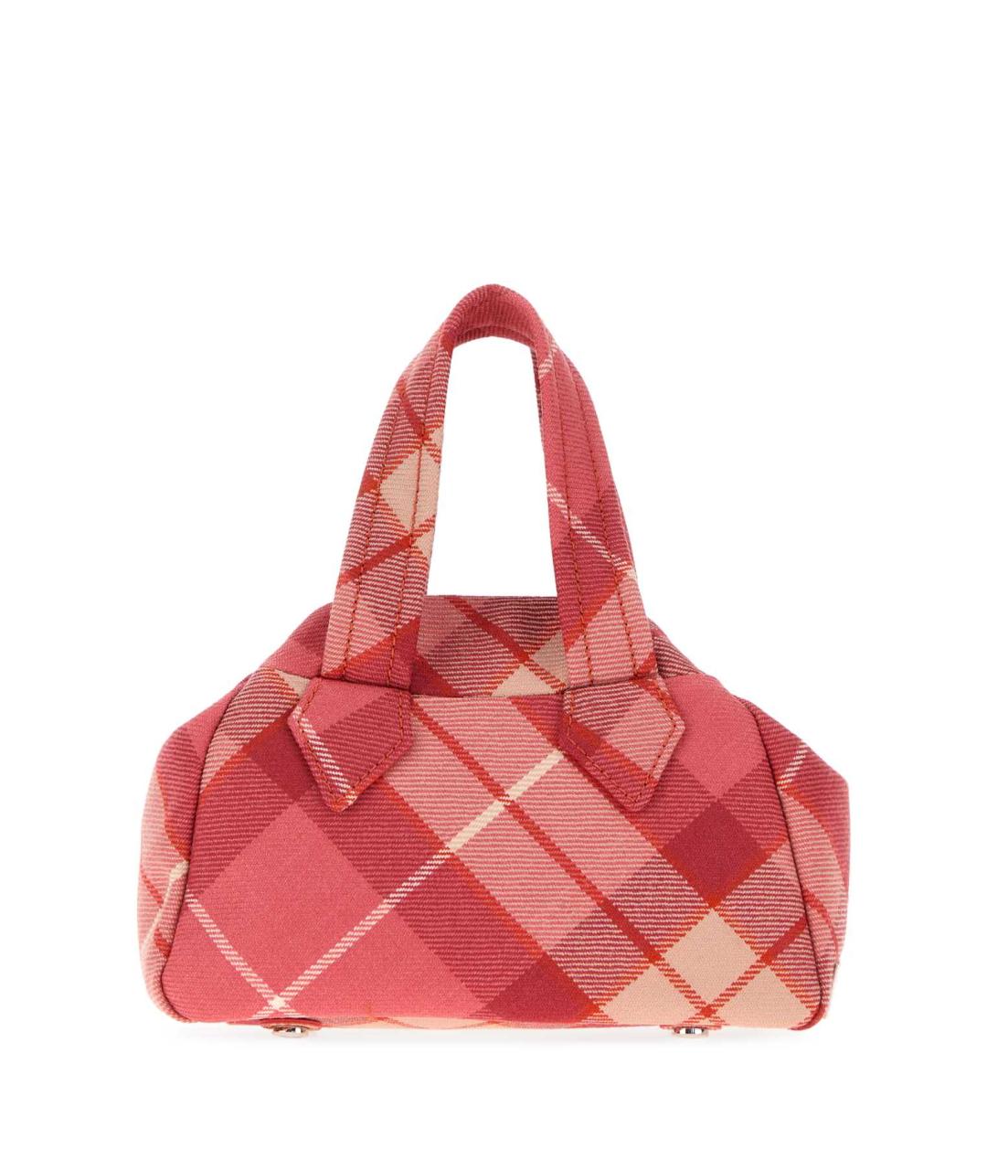 VIVIENNE WESTWOOD Мульти тканевая сумка с короткими ручками, фото 3