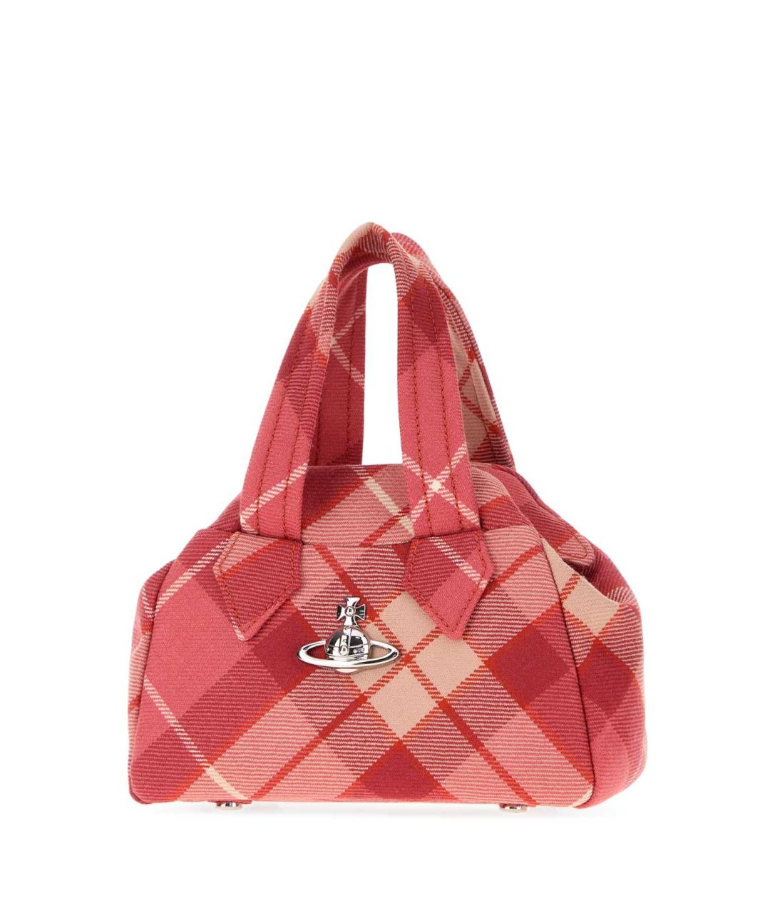 VIVIENNE WESTWOOD Мульти тканевая сумка с короткими ручками, фото 2