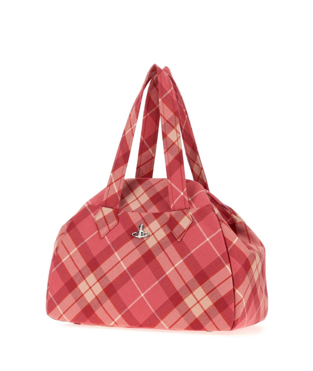 VIVIENNE WESTWOOD Мульти тканевая сумка с короткими ручками, фото 2