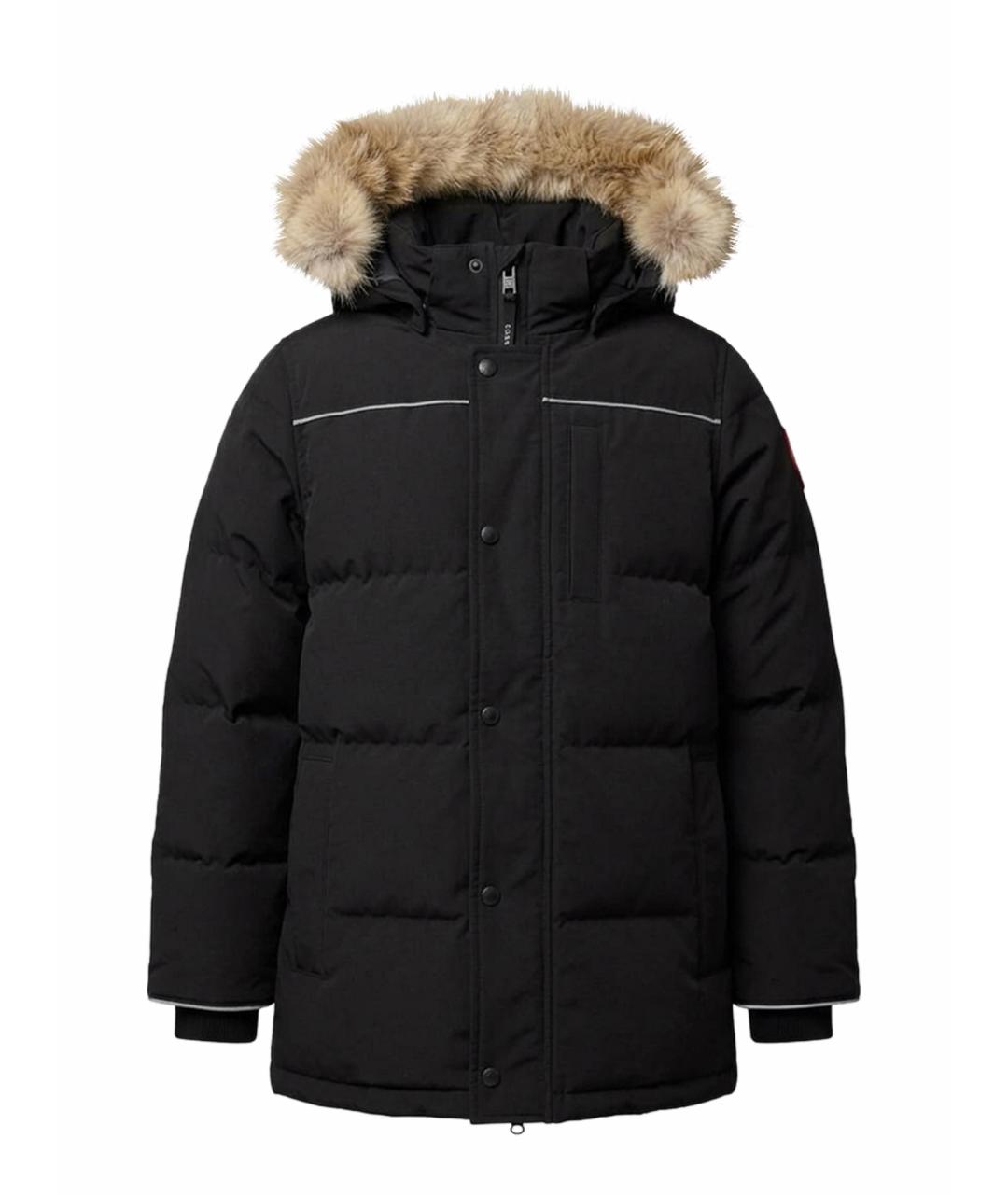 CANADA GOOSE Черная полиэстеровая куртка, фото 1