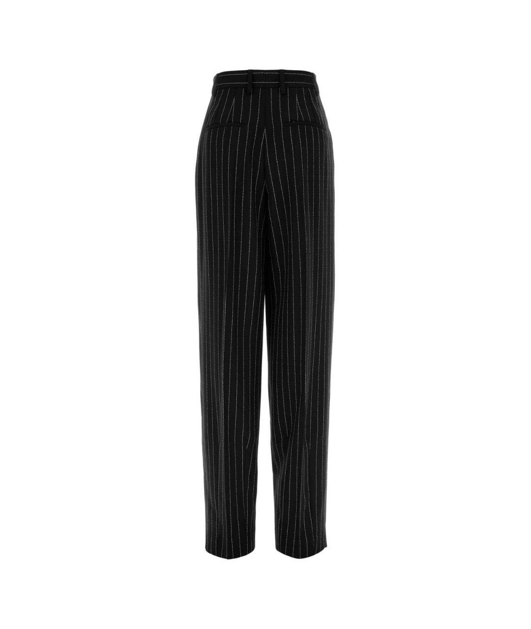 DOLCE&GABBANA Мульти шерстяные прямые брюки, фото 2