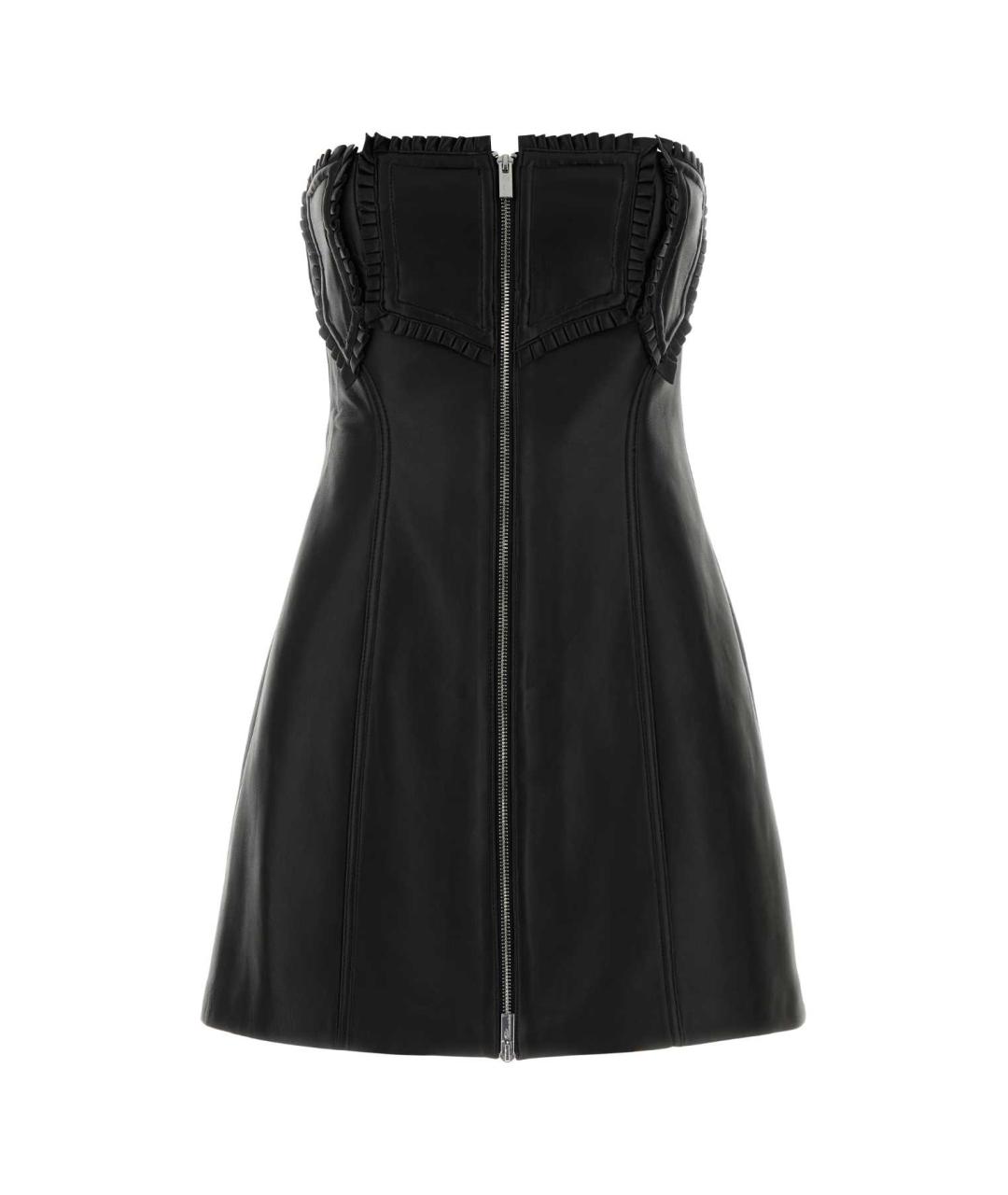 BLUMARINE Черное полиэстеровое платье, фото 1