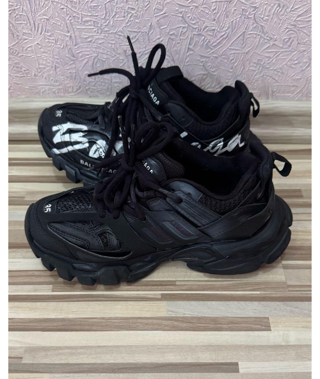 BALENCIAGA Черные резиновые кроссовки, фото 4