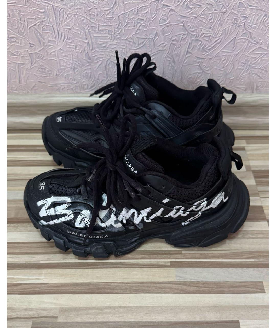 BALENCIAGA Черные резиновые кроссовки, фото 7