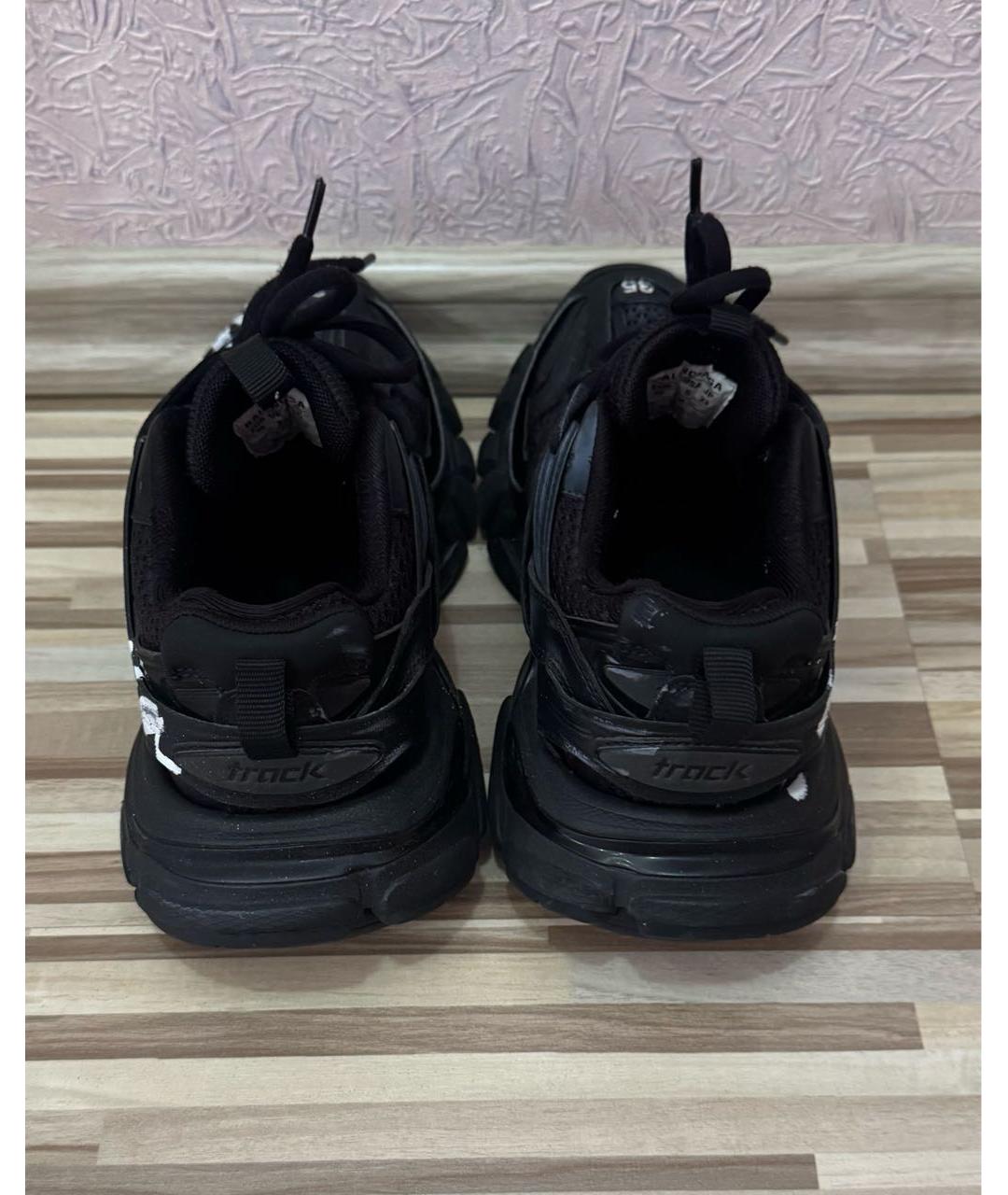 BALENCIAGA Черные резиновые кроссовки, фото 3