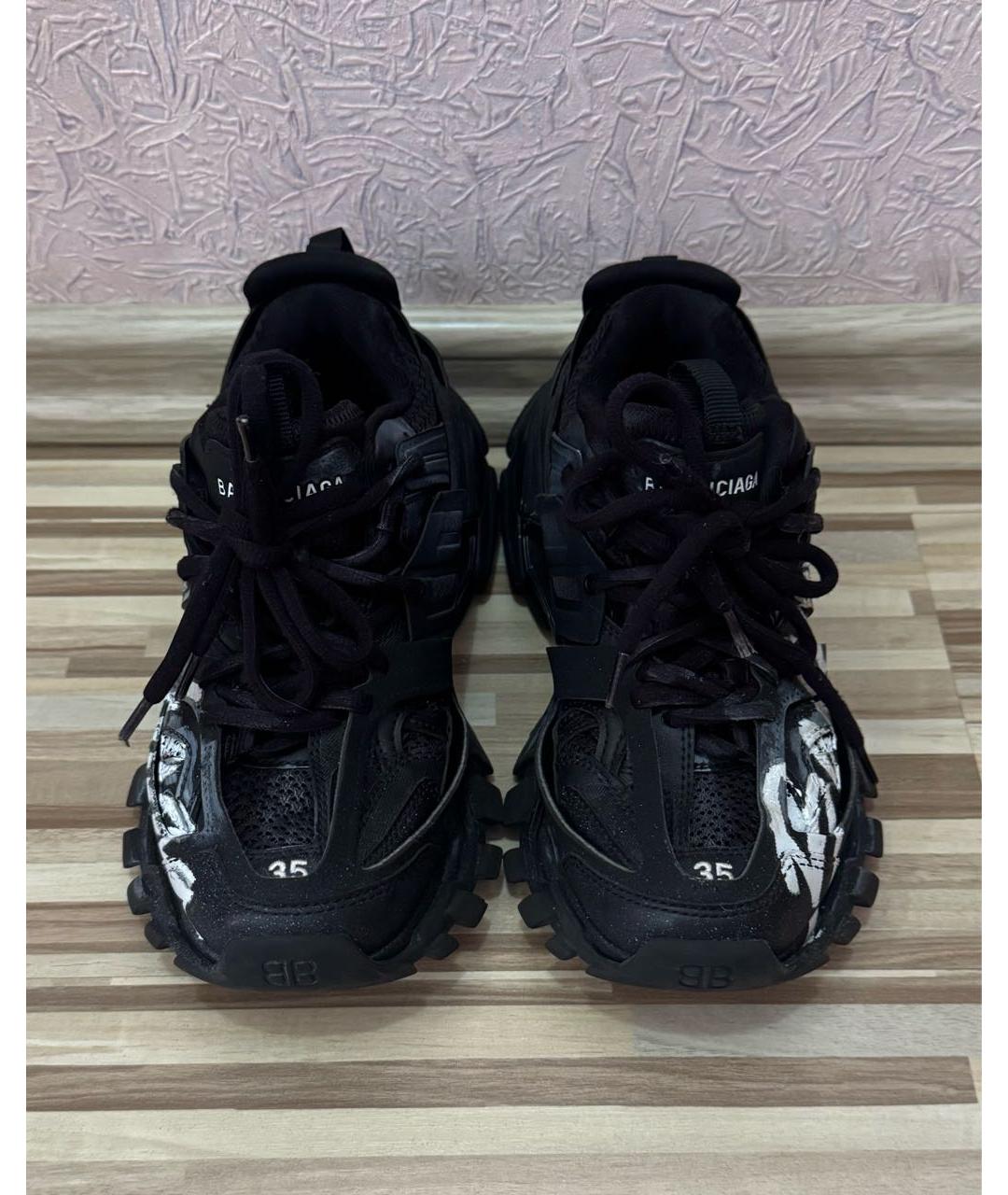 BALENCIAGA Черные резиновые кроссовки, фото 2